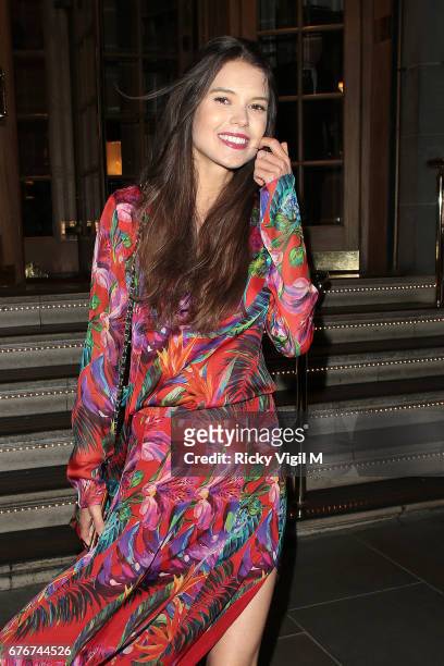 Sarah Ann Macklin attends the Harper's Bazaar 150th Anniversary Party at William Kent House at The Ritz on May 2, 2017 in London, England.