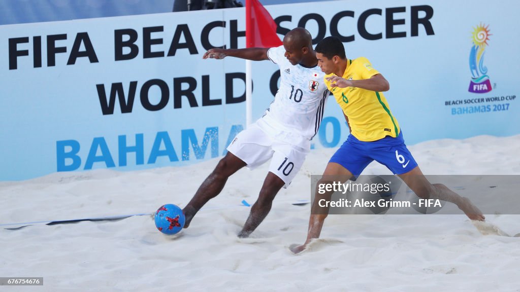 Brazil v Japan - FIFA Beach Soccer World Cup Bahamas 2017