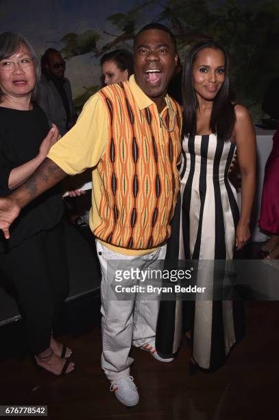 Guest Auctioneer Tracy Morgan and Honoree Kerry Washington attend the Bronx Children's Museum Gala at Tribeca Rooftop on May 2, 2017 in New York City.