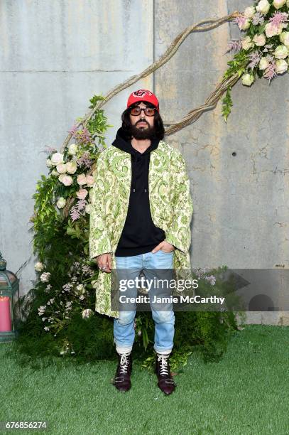 Gucci Creative Director Alessandro Michele attends the Gucci Bloom, Fragrance Launch Event at MoMA PS.1 on May 2, 2017 in New York City.