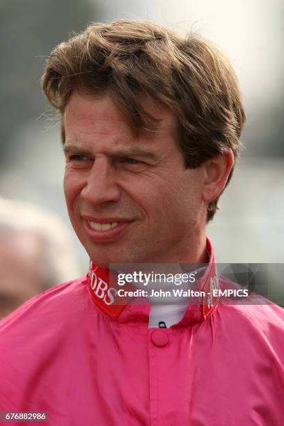 Former jockey Jamie Osborne prior to The Fudge And Smudge Leger Legends Classified Stakes