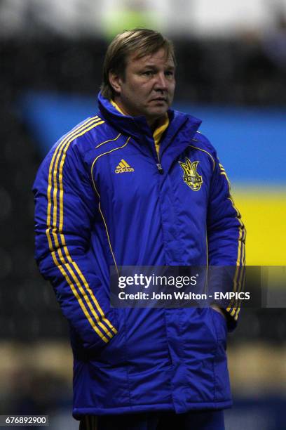 Ukraine head coach Yuriy Kalitvintsev