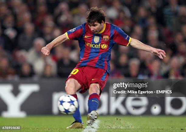 Barcelona's Lionel Messi