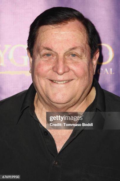 Burt Ward attends the Premiere Of "The Bodyguard" at the Pantages Theatre on May 2, 2017 in Hollywood, California.