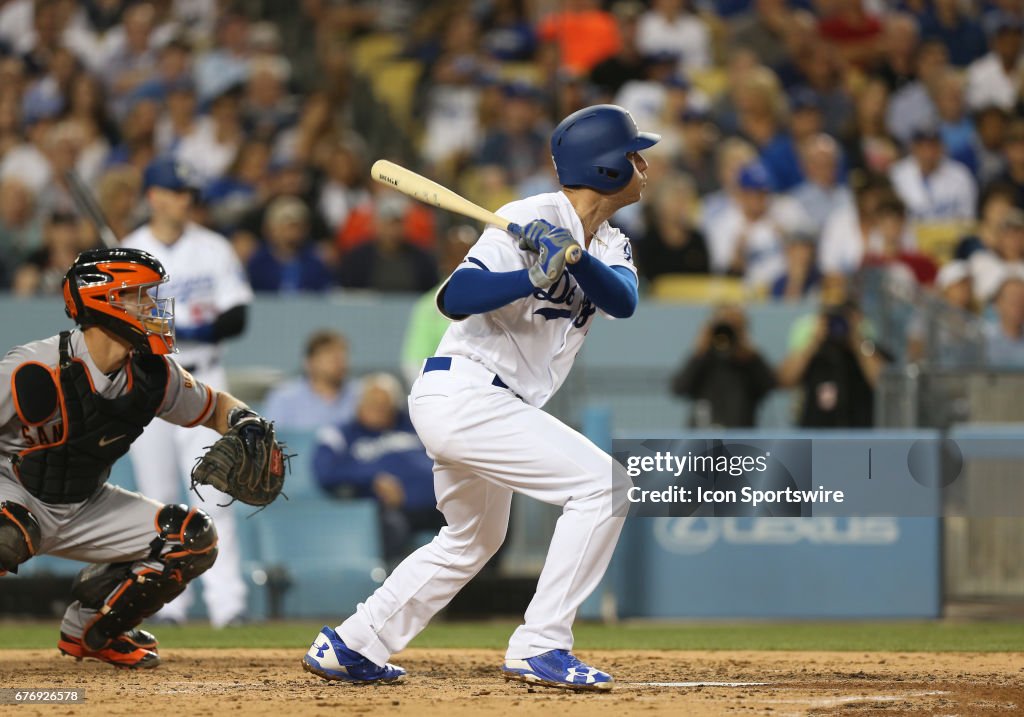 MLB: MAY 02 Giants at Dodgers