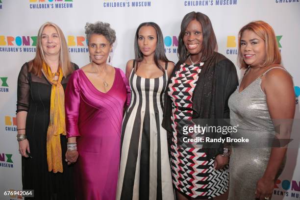 Executive Director Carla Precht, President Hope Harley, Honoree Kerry Washington, Council Member Vanessa L. Gibbons and City Council Member Annabel...