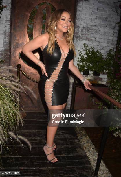 Mariah Carey attends the MC Records Launch Party, a joint venture with Epic Records at CATCH LA on May 1, 2017 in West Hollywood, California.