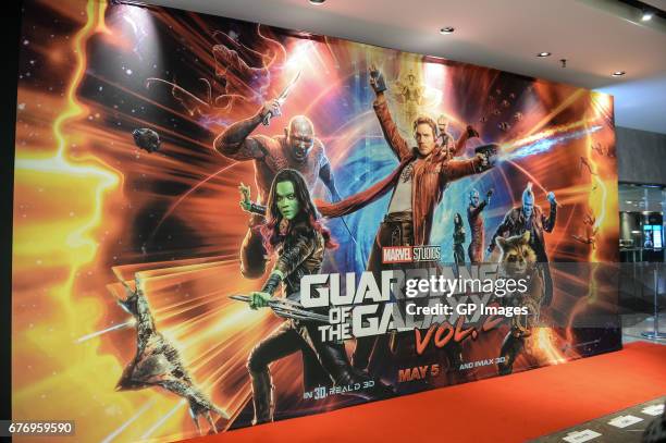 General view of atmosphere at the Guardians Of The Galaxy Vol. 2" - Toronto Screening held at Varsity Theatre on May 2, 2017 in Toronto, Canada.