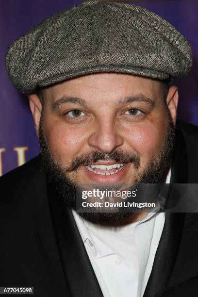 Actor Daniel Franzese arrives at the premiere of "The Bodyguard" at the Pantages Theatre on May 2, 2017 in Hollywood, California.