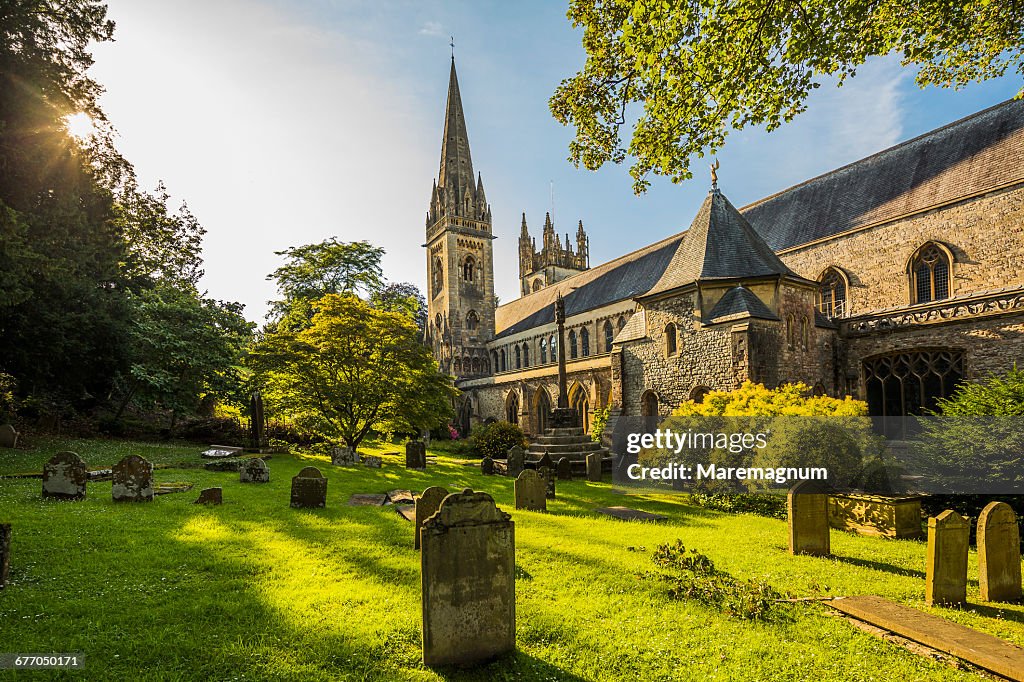 Llandaff, view of the Llandaff Cathedral