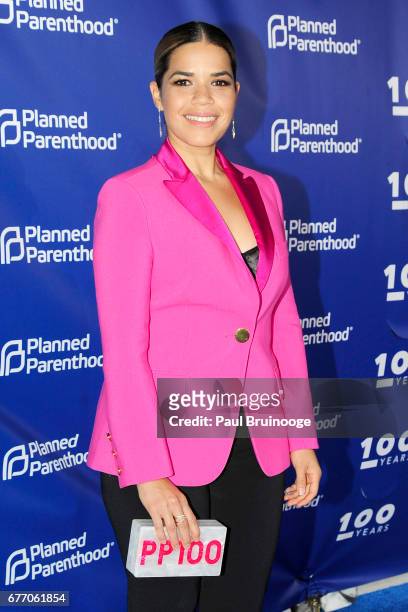 America Ferrera attends Planned Parenthood 100th Anniversary Gala at Pier 36 on May 2, 2017 in New York City.