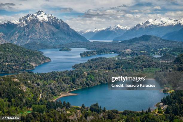 bariloche lookout, cerro campanario - 德巴里洛切 個照片及圖片檔