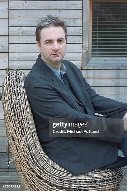 English music journalist Paul Morley, UK, April 2005.