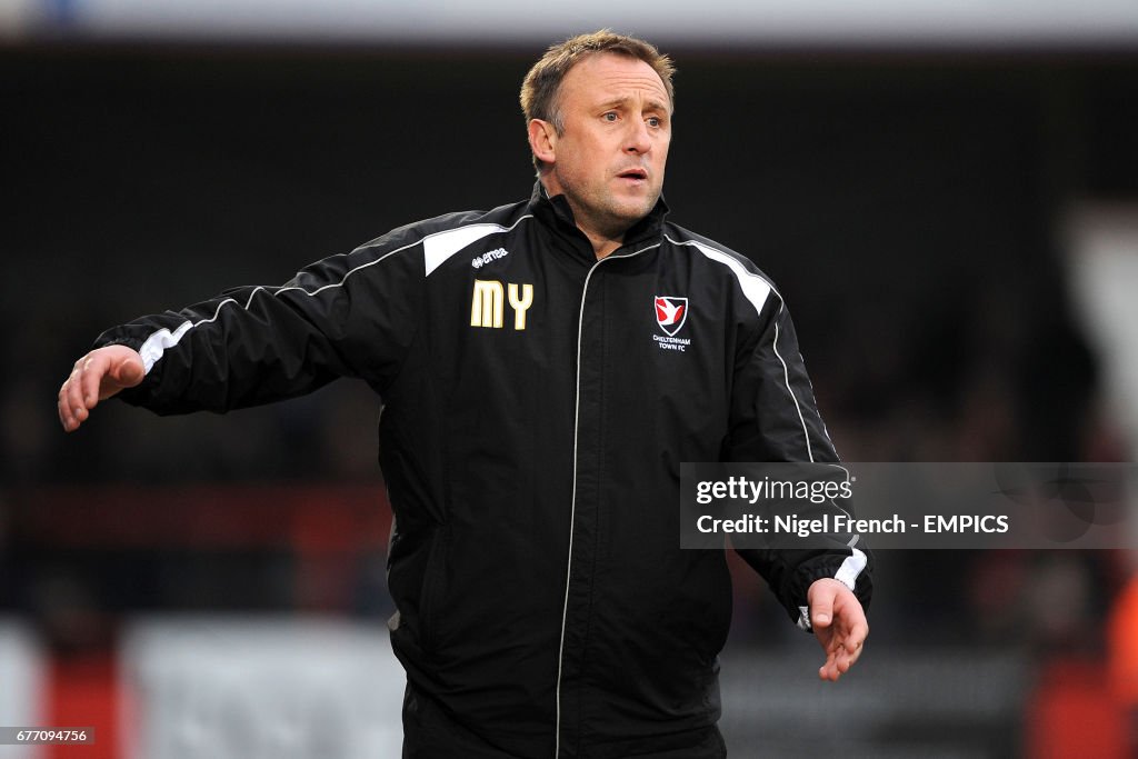 Soccer - npower Football League Two - Cheltenham Town v Barnet - The Abbey Business Stadium