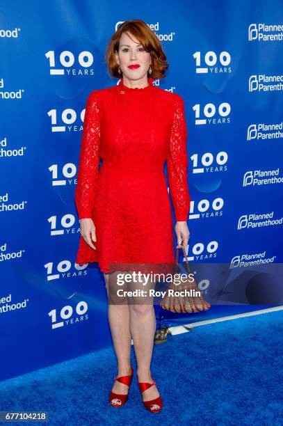 Molly Ringwald attends the Planned Parenthood 100th Anniversary Gala at Pier 36 on May 2, 2017 in New York City.