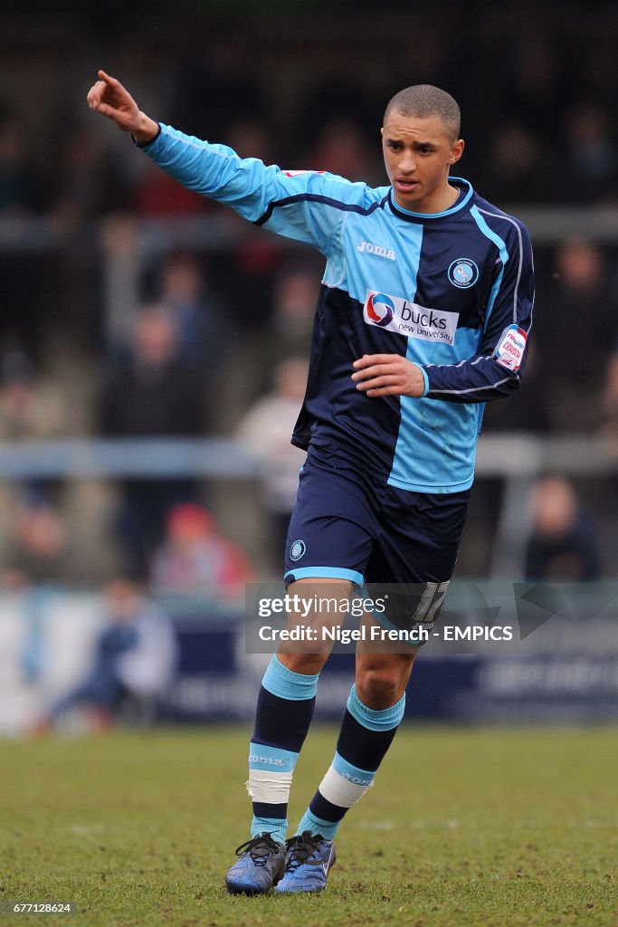 Soccer - npower Football League Two - Wycombe Wanderers v Stevenage - Adams Park