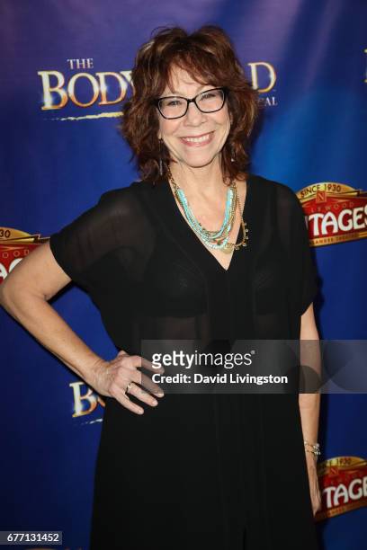 Actress Mindy Sterling arrives at the premiere of "The Bodyguard" at the Pantages Theatre on May 2, 2017 in Hollywood, California.