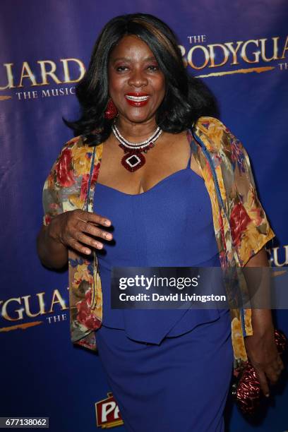 Actress Loretta Devine arrives at the premiere of "The Bodyguard" at the Pantages Theatre on May 2, 2017 in Hollywood, California.