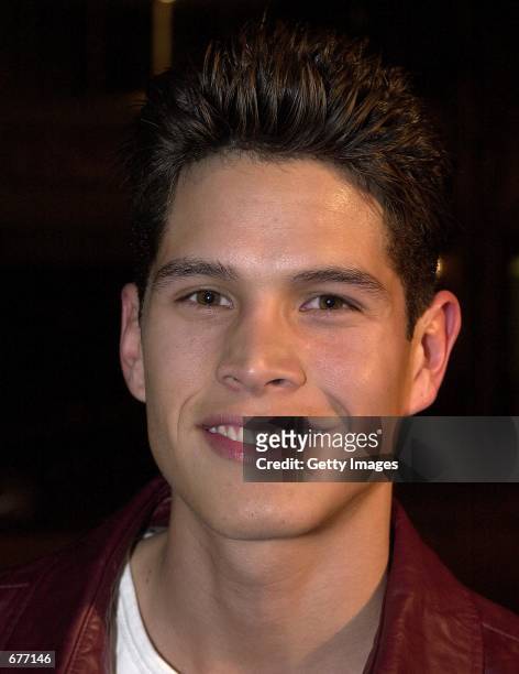 Actor J. D. Pardo arrives at the E! Online's "Sizzlin'' Sixteen 2001" Party, January 16, 2001 in West Hollywood, CA.