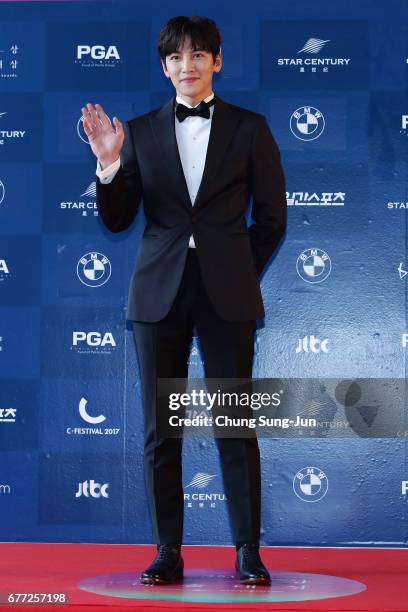 Ji Chang-Wook attends the 53rd Baeksang Arts Awards at Coex on May 3, 2017 in Seoul, South Korea.