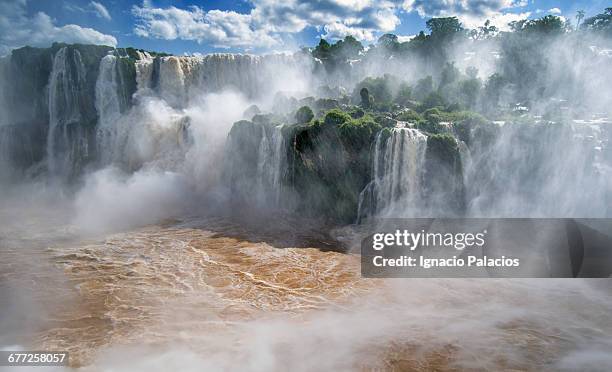 iguazu falls, brazil - cataratas del iguazú fotografías e imágenes de stock