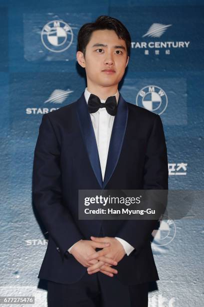 Of boy band EXO-K attends the 53rd Baeksang Arts Awards at COEX on May 3, 2017 in Seoul, South Korea.