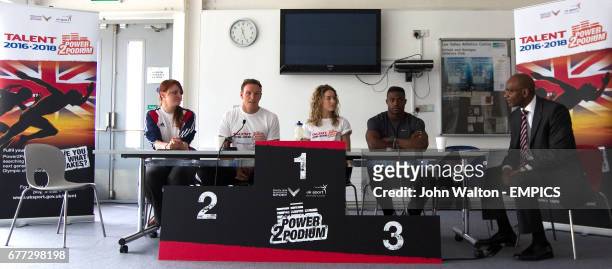 Natalie Dunman, Talent Identification Coordinator, England Rugby Sevens player Tom Powell, Skeleton racer Amy Williams and Harry Aikines-Aryeetey...