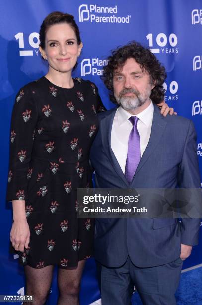 Tina Fey and Jeff Richmond attend the Planned Parenthood 100th Anniversary Gala at Pier 36 on May 2, 2017 in New York City.