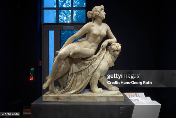 Johann Heinrich von Dannecker, Arkaden auf dem Panther, seen during the 'Eindeutig bis zweideutig. Skulpturen und ihre Geschichten, Erworben 1933 -...