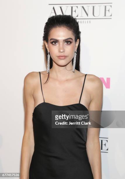 Amelia Gray Hamlin attends NYLON's Annual Young Hollywood May Issue Event With Cover Star Rowan Blanchard at Avenue on May 2, 2017 in Los Angeles,...