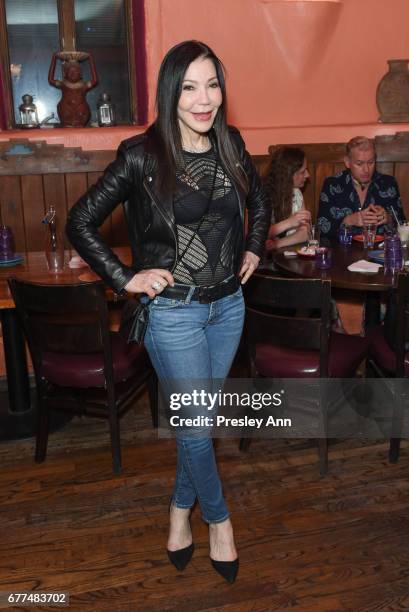 Jane Scher attends Metropolitan Magazine and 25A Magazine Host April 2017 Cover Star Jean Shafiroff at Selena Rosa Mexicana on May 2, 2017 in New...