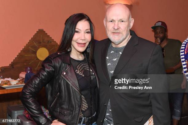 Jane Scher and George Schulman attend Metropolitan Magazine and 25A Magazine Host April 2017 Cover Star Jean Shafiroff at Selena Rosa Mexicana on May...