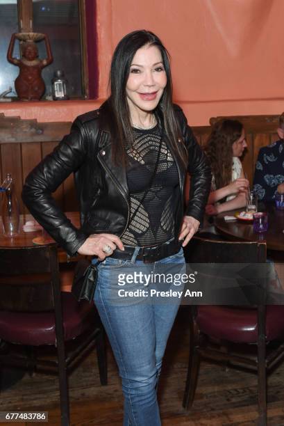 Jane Scher attends Metropolitan Magazine and 25A Magazine Host April 2017 Cover Star Jean Shafiroff at Selena Rosa Mexicana on May 2, 2017 in New...