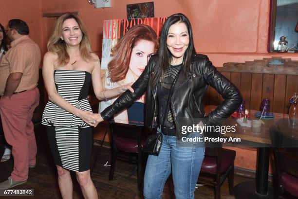 Leesa Rowland and Jane Scher attend Metropolitan Magazine and 25A Magazine Host April 2017 Cover Star Jean Shafiroff at Selena Rosa Mexicana on May...