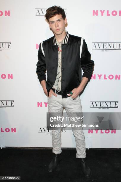 Actor Aidan Alexander attends NYLON's Annual Young Hollywood May Issue Event at Avenue on May 2, 2017 in Los Angeles, California.