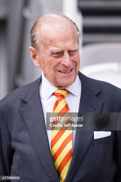 Prince, Philip, Duke of Edinburgh opens the new Warner Stand at Lord's Cricket Ground on May 3, 2017 in London, England. The Duke of Edinburgh is an...