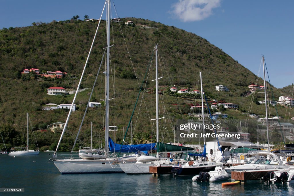 Soper's Hole Wharf and Marina.