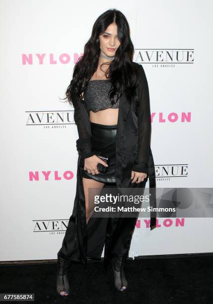 Actor Luna Blaise attends NYLON's Annual Young Hollywood May Issue Event at Avenue on May 2, 2017 in Los Angeles, California.