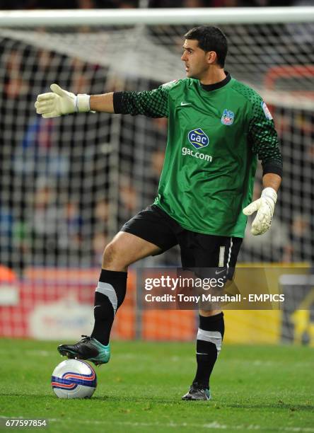 Crystal Palace's goalkeeper Julian Speroni