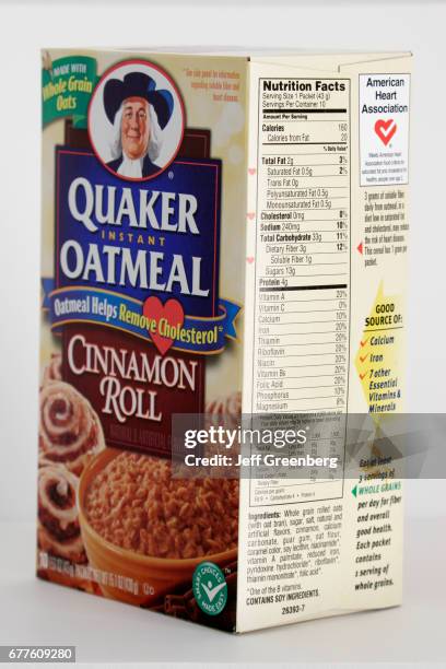 Quaker Instant Oatmeal.