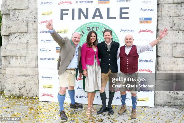 Christian Schottenhamel, Karen Webb, Philip Greffenius, Edition Sportiva and Dr. Axel Munz, Angermaier Trachten, during the 'Nacht der Tracht -...