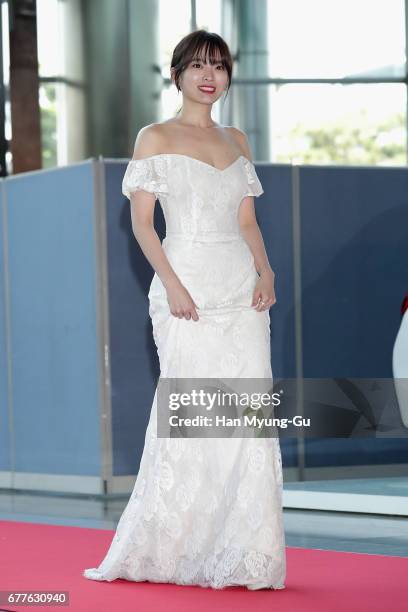 South Korean actress Chun Woo-Hee attends the 53rd Baeksang Arts Awards at COEX on May 3, 2017 in Seoul, South Korea.