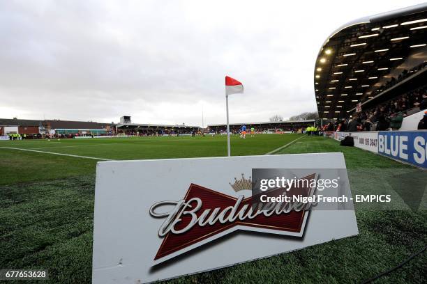 View of Highbury Stadium prior to kick-off