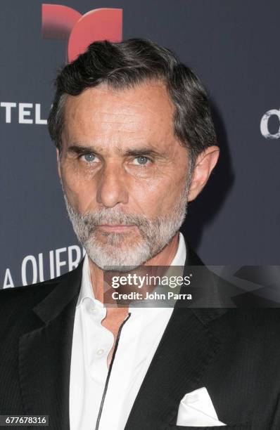 Humberto Zurita attends the Telemundo Screening Of "La Querida Del Centauro" on May 2, 2017 in Coral Gables, Florida.