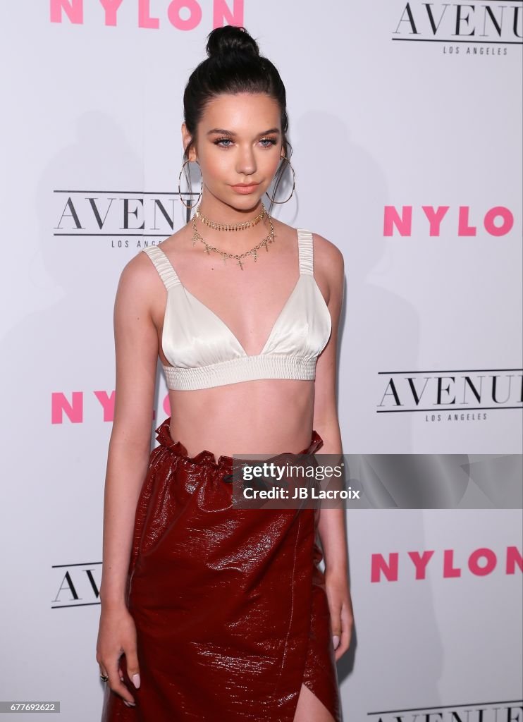 NYLON's Annual Young Hollywood May Issue Event With Cover Star Rowan Blanchard - Arrivals