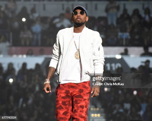 Fabolous performs at Philips Arena on May 2, 2017 in Atlanta, Georgia.