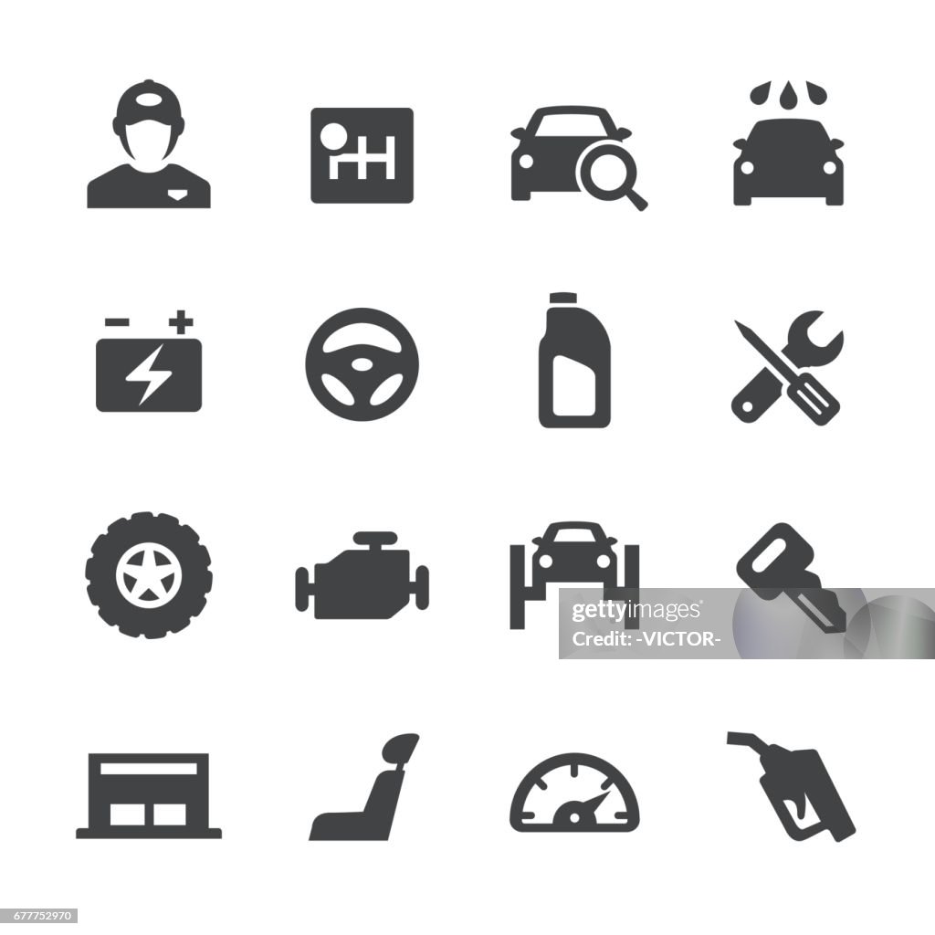 Car Icons - Acme Series