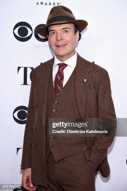 Nominee Jefferson Mays attends the 2017 Tony Awards Meet The Nominees Press Junket at the Sofitel New york on May 3, 2017 in New York City.