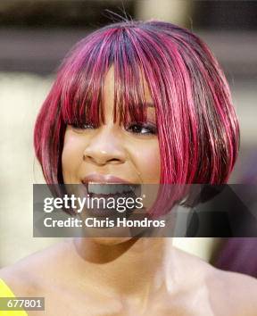 Kelly Rowl Kelly Rowland of the group Destiny's Child performs on NBC's Today ...