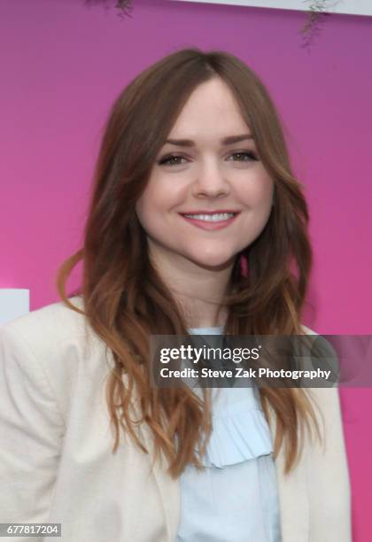 Actress Tara Lynne Barr attends the 2017 Hulu Upfront on May 3, 2017 in New York City.